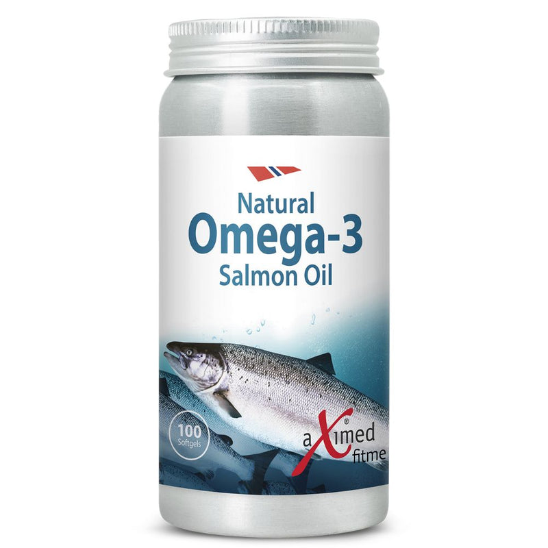 天然奧米加-3三文魚油丸 100粒, 挪威阿斯麥