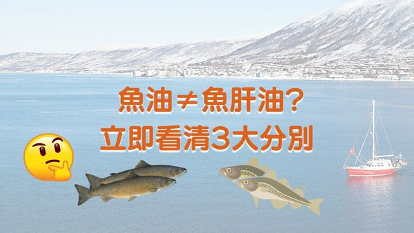 魚油≠魚肝油<br />功效大不同 立即看清3大分別