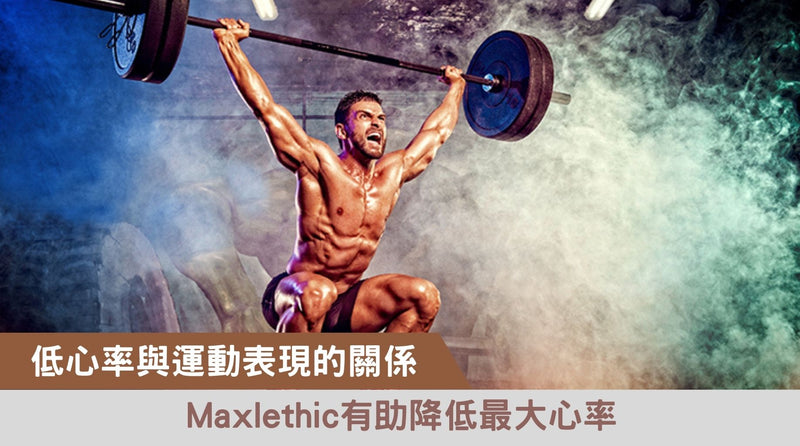 低心率與運動表現的關係<br />Maxlethic有助降低最大心率