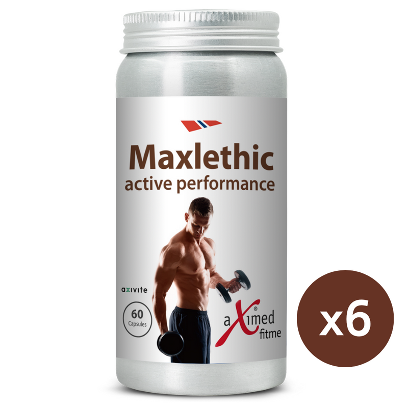 Maxlethic 60粒 素食膠囊（6瓶裝）, 零限度, aXivite, aXimed,