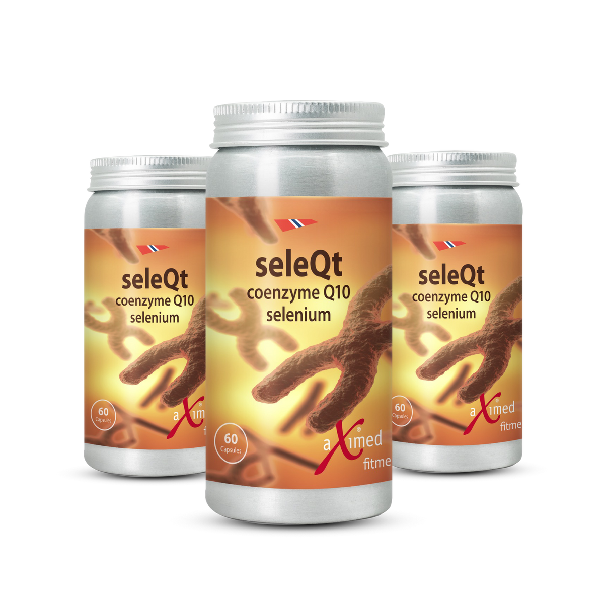 seleQt Q10 – Healthy-Aging-Formula (60 Capsules)| aXimed