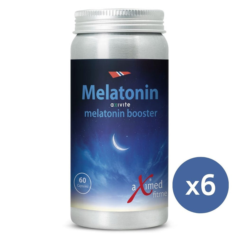 Melatonin 60 Vegetable Capsules (6-bottle pack)