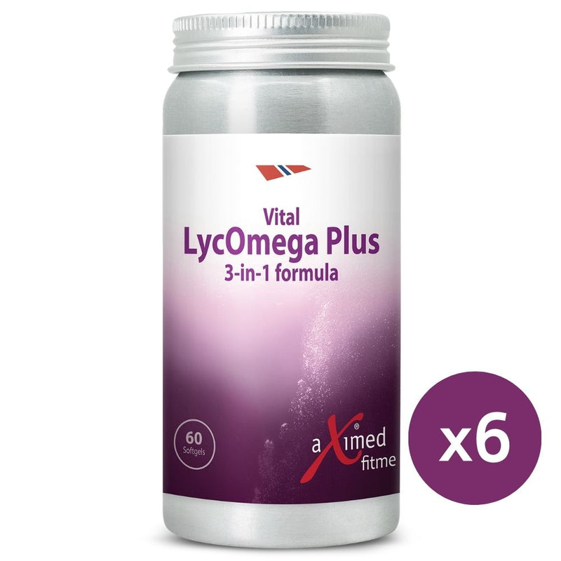 Vital LycOmega Plus 60 capsules (6-bottle pack)